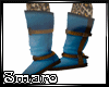 ~S~Blue snow boots