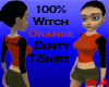 100% Witch Orange Tee