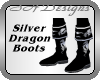Silver Dragon Boots