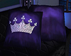 Purple Pillow set Crown
