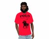 Hers Polo Red Tee