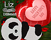 Valentines Panda Gift