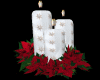 *Christmas Candles White