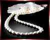 Oyster shell with pearls
