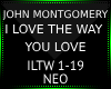I love the way you love