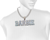 iced out barbie chain