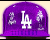 Purple LA Fitted
