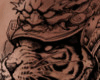 Samurai Tiger L Side Tat
