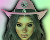 ! COWGIRL HAT PINK