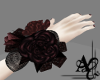 c Dark Roses Corsage/R