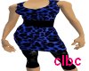 [CLBC] BlueLeopard Dress