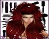 *B* RED HOLIDAY HAIR