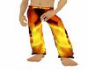 animated fire pants