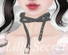 belt choker gray