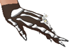 HALLOWEEN  SKELETON GLOV