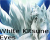 White Kitsune Eyes