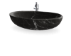 Black Marble Tub