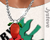 STRAWBERRY♋NECKLACE