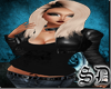 leather skull tang