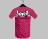 CATS TEE RED