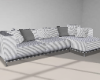 SC Gray L Modern Couch