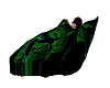 green/black cuddlepillow