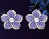 Silver&Purple Earrings
