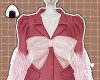 Ribbony Power Fur Coat