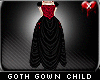 Goth Ballgown Child