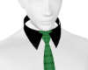 Green Plaid Necktie