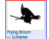 Purple Flying Broom