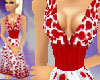 Red Polka Dotted Dress