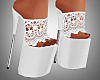 Crystal White Heels