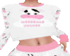 XK*Pijama Blanca Vaquita