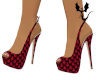 Red and Black Heels