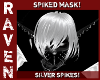 BLK MASK & SILVER SPIKES