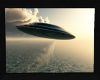 UFO Flying Over Water 