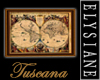 {E} Tuscana Antique Map