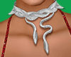 Silver Snake Choker