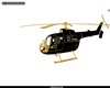 black and gold helicoper