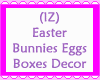 Bunnies Eggs Boxes Decor