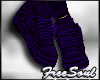 CEM Purple Sneakers Sock