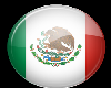 Mexico Button Sticker