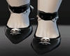 Black Shoes With Skulls