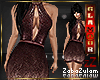 zZ Cocktail Dress Burgun