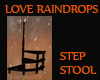 LOVE RAINDROPS StepStool