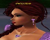 Heart Lilac Earrings
