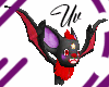 Cute Shine Bat  RedBlack