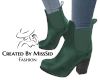 Siddy Green Leather Boot
