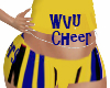WVU Cheer Skirt